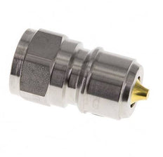 Stainless Steel DN 10 Coupling For Washing Machine Plug G 3/8 inch Male Threads Double Shut-Off