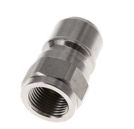 Stainless Steel DN 10 Coupling For Washing Machine Plug G 3/8 inch Male Threads Double Shut-Off