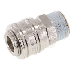 Nickel-plated Brass DN 7.2 (Euro) Air Coupling Socket G 1/2 inch Male FKM