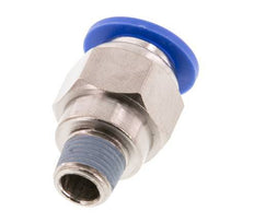 10mm x R1/8'' Push-in Fitting with Male Threads Brass/PA 66 NBR [2 Pieces]