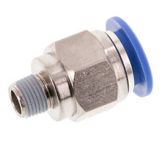 12mm x R1/8'' Push-in Fitting with Male Threads Brass/PA 66 NBR [2 Pieces]