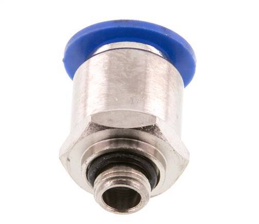 12mm x G1/8'' Push-in Fitting with Male Threads Brass/PA 66 NBR [2 Pieces]