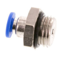 4mm x G1/4'' Push-in Fitting with Male Threads Brass/PA 66 NBR [5 Pieces]