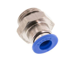 6mm x G1/4'' Push-in Fitting with Male Threads Brass/PA 66 NBR [5 Pieces]