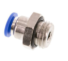 6mm x G1/4'' Push-in Fitting with Male Threads Brass/PA 66 NBR [5 Pieces]
