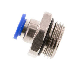 8mm x G1/2'' Push-in Fitting with Male Threads Brass/PA 66 NBR [2 Pieces]