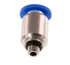 6mm x M 5 Push-in Fitting with Male Threads Brass/PA 66 NBR Inner Hexagon [5 Pieces]