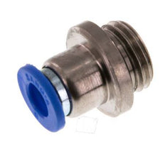 6mm x G1/4'' Push-in Fitting with Male Threads Brass/PA 66 NBR Inner Hexagon [5 Pieces]