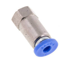 3mm x M 5 Push-in Fitting with Female Threads Brass/PA 66 NBR [2 Pieces]