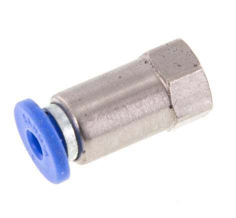 3mm x M 5 Push-in Fitting with Female Threads Brass/PA 66 NBR [2 Pieces]
