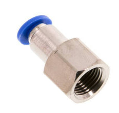 4mm x G1/8'' Push-in Fitting with Female Threads Brass/PA 66 NBR [2 Pieces]