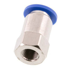 10mm x G1/8'' Push-in Fitting with Female Threads Brass/PA 66 NBR [2 Pieces]