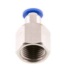4mm x G1/4'' Push-in Fitting with Female Threads Brass/PA 66 NBR [2 Pieces]