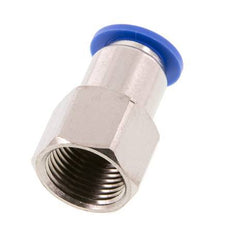 10mm x G3/8'' Push-in Fitting with Female Threads Brass/PA 66 NBR [2 Pieces]