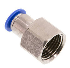 10mm x G1/2'' Push-in Fitting with Female Threads Brass/PA 66 NBR