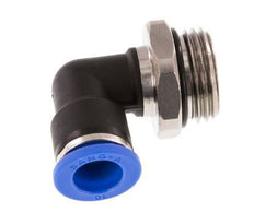 10mm x G1/2'' 90deg Elbow Push-in Fitting with Male Threads Brass/PA 66 NBR Rotatable [2 Pieces]
