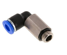 6mm x G1/8'' 90deg Elbow Push-in Fitting with Male Threads Brass/PA 66 NBR Long Sleeve Rotatable [2 Pieces]