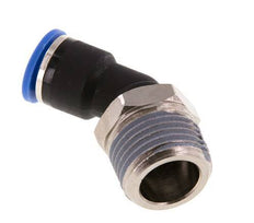 10mm x R1/2'' 45deg Elbow Push-in Fitting with Male Threads Brass/PA 66 NBR [2 Pieces]