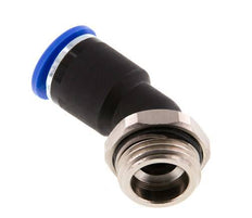 12mm x G1/2'' 45deg Elbow Push-in Fitting with Male Threads Brass/PA 66 NBR