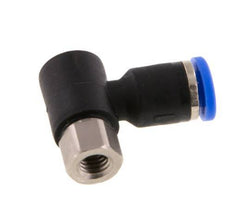 3mm x M 5 Elbow Push-in Fitting with Male-Female Threads Brass/PA 66 NBR [2 Pieces]