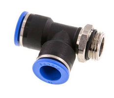 14mm x G1/2'' Right Angle Tee Push-in Fitting with Male Threads Brass/PA 66 NBR Rotatable