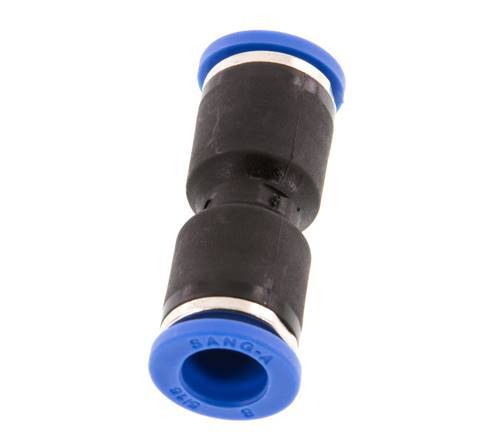 8mm Push-in Fitting PA 66 NBR [2 Pieces]