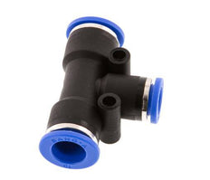 8mm x 10mm Tee Push-in Fitting PA 66 NBR [2 Pieces]