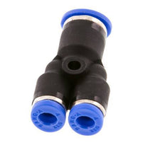 4mm x 6mm Y Push-in Fitting PA 66 NBR [2 Pieces]
