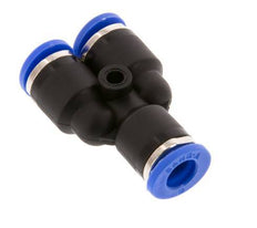 6mm Y Push-in Fitting PA 66 NBR [2 Pieces]