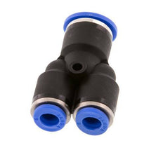 6mm x 10mm Y Push-in Fitting PA 66 NBR [2 Pieces]