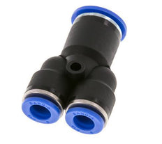 8mm x 12mm Y Push-in Fitting PA 66 NBR