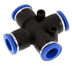 10mm Cross Push-in Fitting PA 66 NBR