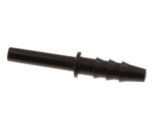 4mm x 4mm Plug-in Fitting with Hose Pillar PA 66 NBR [5 Pieces]