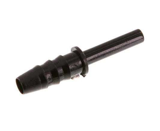 4mm x 5mm Plug-in Fitting with Hose Pillar PA 66 NBR [5 Pieces]