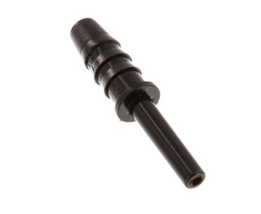 4mm x 5mm Plug-in Fitting with Hose Pillar PA 66 NBR [5 Pieces]