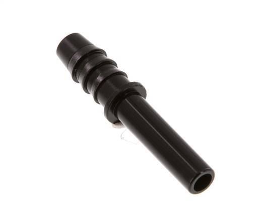 6mm x 6mm Plug-in Fitting with Hose Pillar PA 66 NBR [5 Pieces]