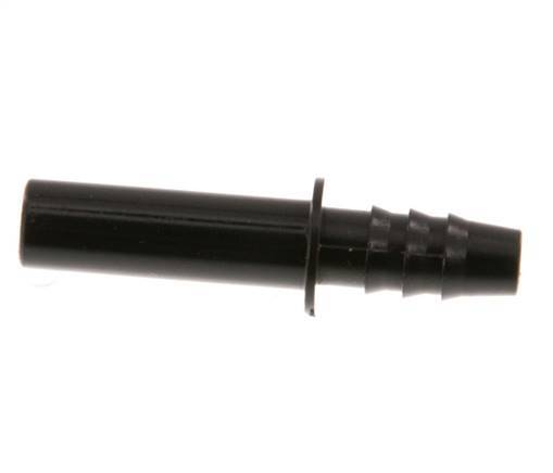 8mm x 6mm Plug-in Fitting with Hose Pillar PA 66 NBR [5 Pieces]