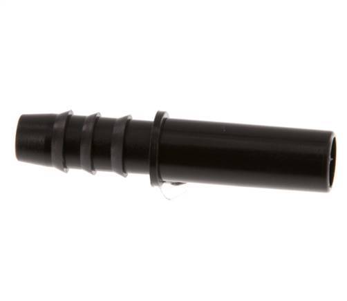 10mm x 8mm Plug-in Fitting with Hose Pillar PA 66 NBR [2 Pieces]