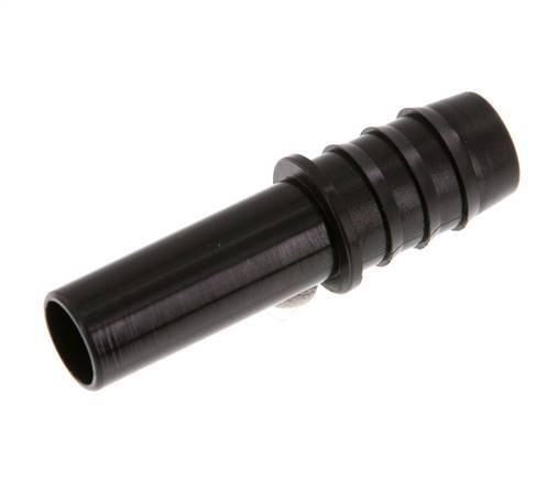 12mm x 13mm Plug-in Fitting with Hose Pillar PA 66 NBR [2 Pieces]