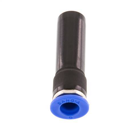 6mm x 10mm Push-in Fitting with Plug-in PA 66 NBR [2 Pieces]