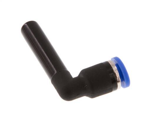 4mm x 6mm 90deg Elbow Push-in Fitting with Plug-in PA 66 NBR [2 Pieces]