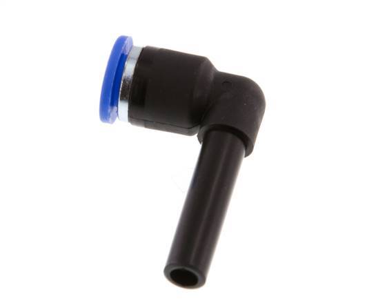 6mm x 6mm 90deg Elbow Push-in Fitting with Plug-in PA 66 NBR [2 Pieces]