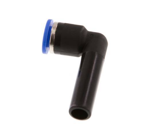 6mm x 8mm 90deg Elbow Push-in Fitting with Plug-in PA 66 NBR [2 Pieces]