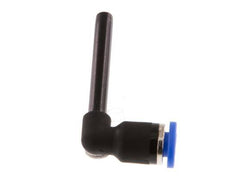 4mm x 4mm 90deg Elbow Push-in Fitting with Plug-in PA 66 NBR Long Sleeve [2 Pieces]