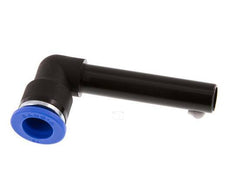 10mm x 10mm 90deg Elbow Push-in Fitting with Plug-in PA 66 NBR Long Sleeve [2 Pieces]