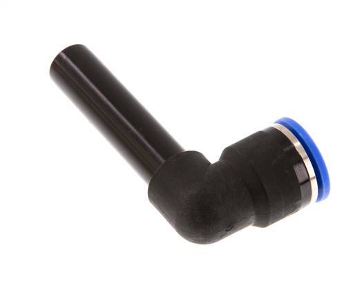 14mm x 14mm 90deg Elbow Push-in Fitting with Plug-in PA 66 NBR Long Sleeve