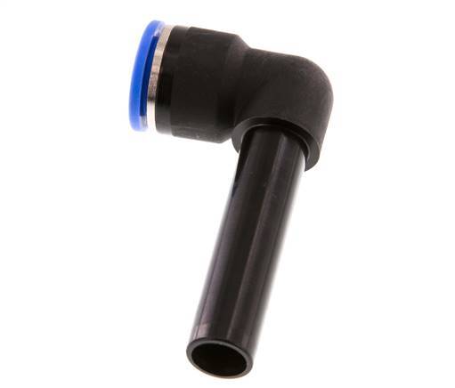 14mm x 14mm 90deg Elbow Push-in Fitting with Plug-in PA 66 NBR Long Sleeve