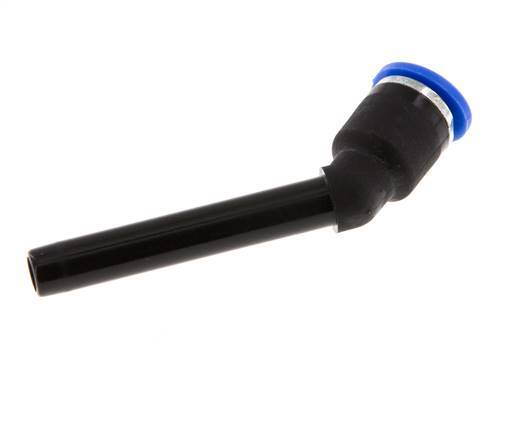 6mm x 6mm 45deg Elbow Push-in Fitting with Plug-in PA 66 NBR Long Sleeve [2 Pieces]