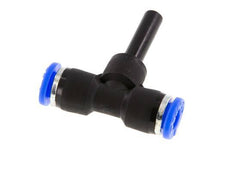 6mm x 6mm Tee Push-in Fitting with Plug-in PBT NBR [2 Pieces]