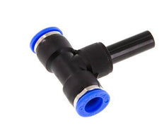 10mm x 10mm Tee Push-in Fitting with Plug-in PBT NBR [2 Pieces]